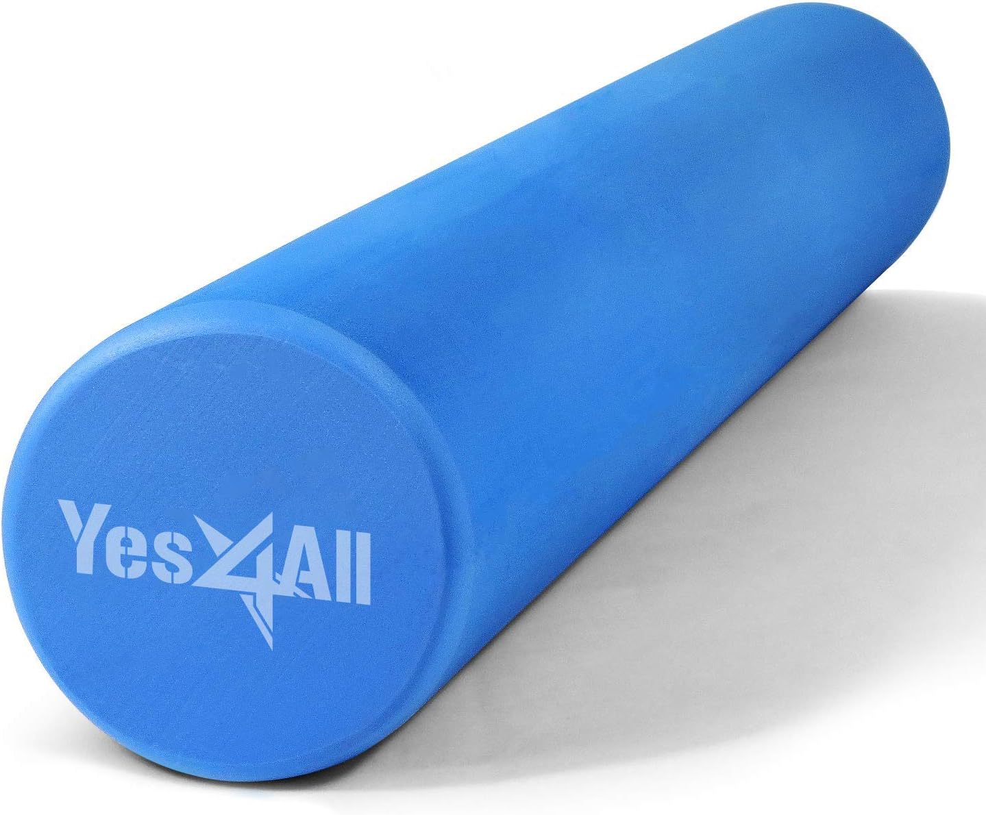 Yes4All 18 Inch EVA Foam Roller/Back Roller – High Density Foam Rollers, Foam Roller for Physical Therapy & Exercise (Blue) : Sports & Outdoors