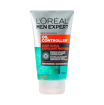 loreal men scrub
