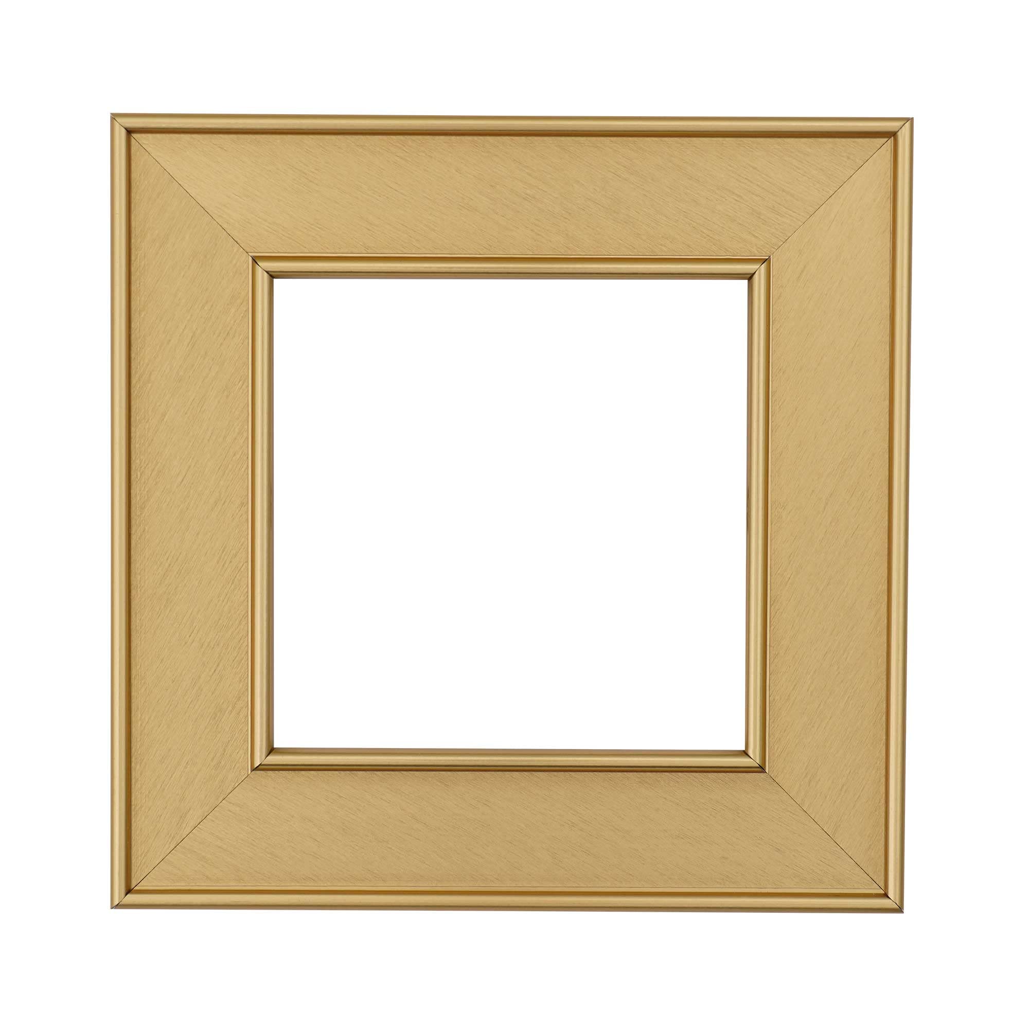 ElekTek Decorative Switch Surround Frame Cover Finger Plate Art Deco Gold Brushed — image 1