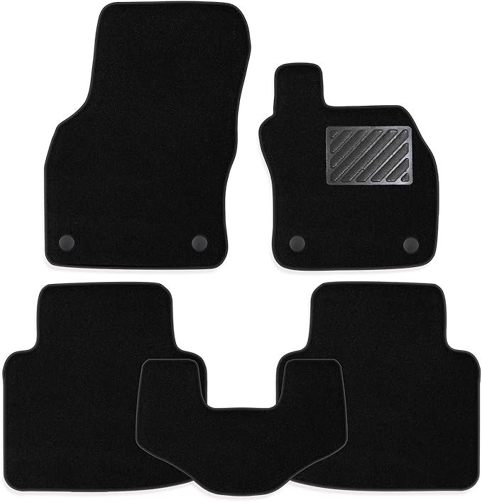ZECOBER Car Floor Mats Fit For Skoda Superb III 2015 Onwards Car Mats