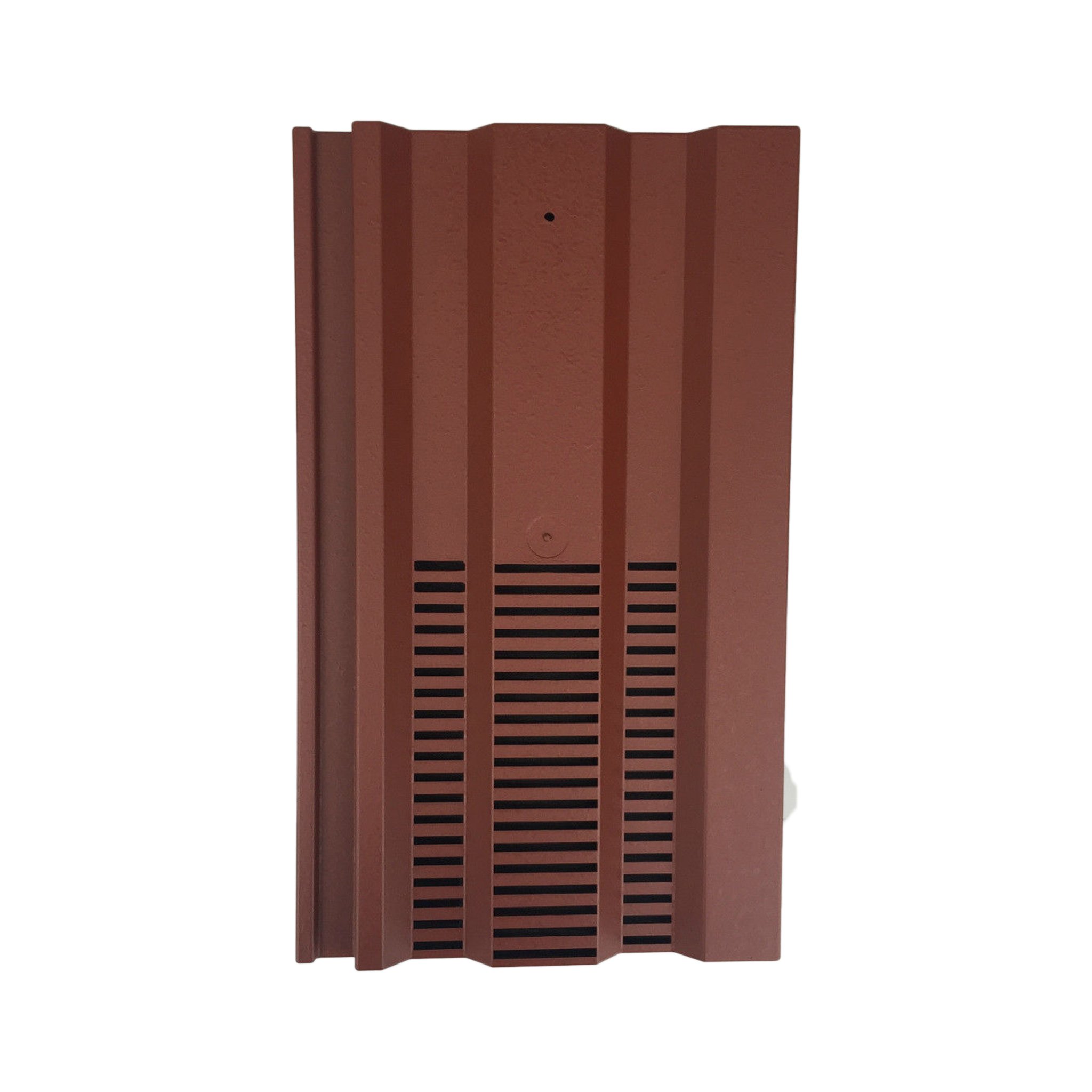 Roof Tile Vent for Marley Ludlow Plus/Redland 49 / Sandtoft Standard Pattern (Red - Smooth)