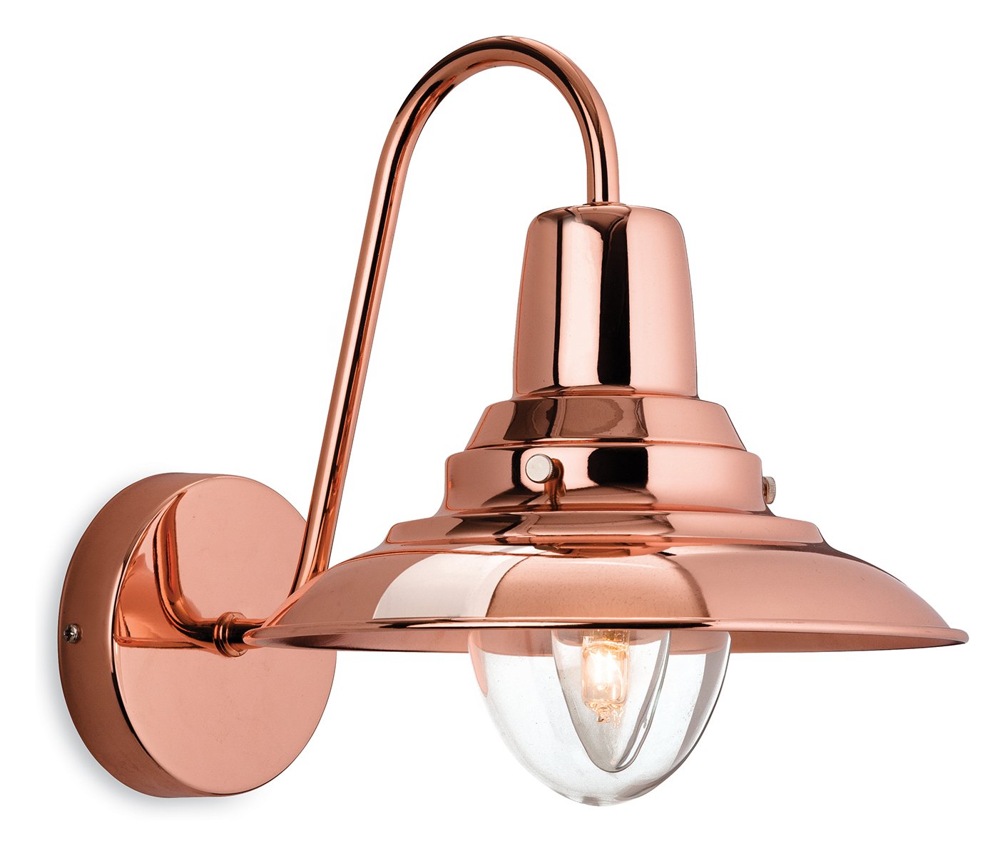 Firstlight Products Fisherman's Wall Light, Copper, E14 (Small Edison Screw)
