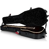 Gator Cases Molded Flight Case For Acoustic Dreadnought Guitars With TSA Approved Locking Latch; (GTSA-GTRDREAD)