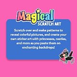 Skillmatics Scratch Art Book Unicorns Princesses 10 Pictures 2 Styluses view 8