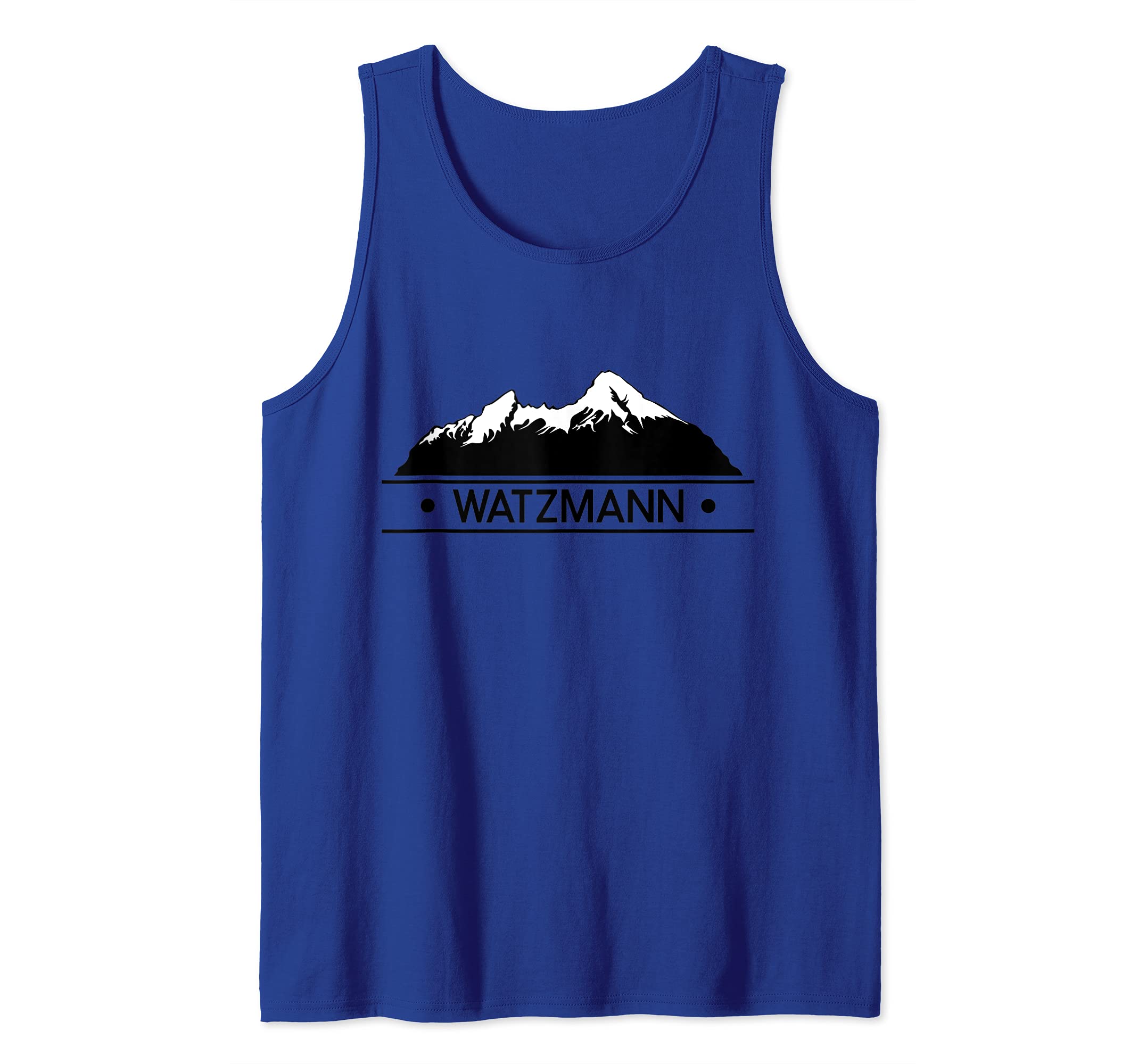 Watzmann Mountain Hiking Climbing Gift Idea Alps Tank Top