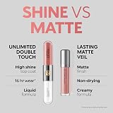 KIKO Milano Unlimited Double Touch 121 Liquid Lipstick Two-Step Base Colour view 9