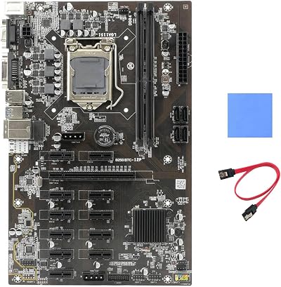 Zunedhys B250 BTC Mining Motherboard 12x GPU PCIe LGA 1151 DDR4 USB3.0 SATA3.0