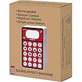 BLUEYE Sound Effects Machine,50 Funny Jokes Button,Gifts for Boys,Rechargeable Fart Machine with Remote,16 Hilarious Sound Board,Prank Toys for Age 6 7 8 9 Years Old,Birthday Gift,Stocking Stuffers