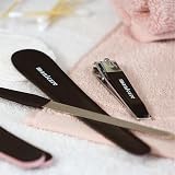 Manicare Sapphire Nail File Double Sided Coarse Fine Grit Natural Artificial view 4