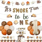 Balterever S'more Birthday Party Decorations with