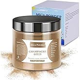 150g Mica Powder - LightStone Mica Powder for Epoxy Resin - Shimmer Cosmetic Grade Pigment Powder for Skin, Resin, Soap, Jewelry, Slime, Ink etc.(Champagne Gold)