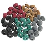 FPPO 50PCS Abrasive Buffing Polishing Wheel Set for
