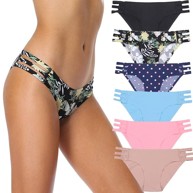 String Bikini Panties Women Seamless Underwear No Panty Line Panties