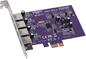 Sonnet Allegro USB 3.0 PCIe 4-Port (Mac and Windows Compatible)