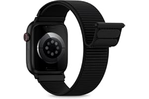 SUNNYWOO Nylon Loop Sport Band Compatible with Apple Watch Bands 44mm 45mm 46mm 49mm 42mm for Women Men, iWatch Wrist Straps for Ultra 3 2, Se, Series 11 10 9 8 7, Breathable, Soft Band Ideal for Outdoor