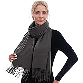 RIIQIICHY Shawl Wraps for Women Winter Scarf for Cold Weather Wedding Pashmina Wrap Warm Scarves Gifts