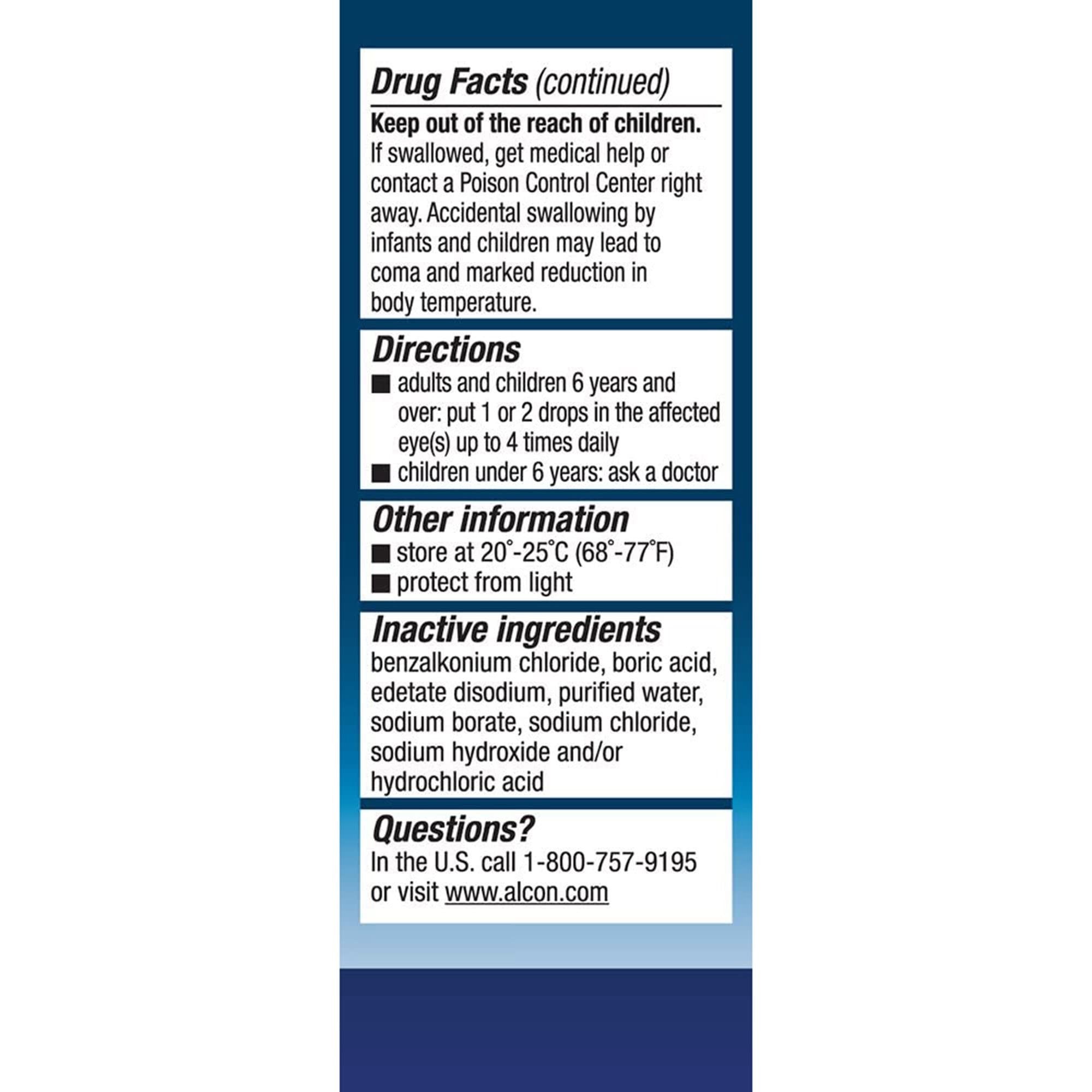 Naphcon A Allergy Eye Relief 0.5 oz.Eye Drops, 1 Ct