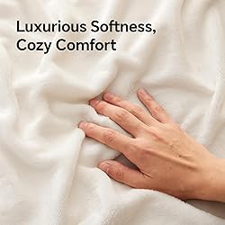 BEDELITE Flannel Pillow Cases Queen Size Set of