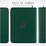 Vault X 9 Pocket Zip Trading Card Binder 360 Cards Exo-Tec Green view 9