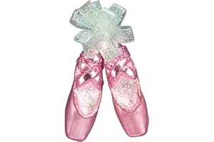 Old World Christmas 2020 Christmas Ornament Pair of Ballet Shoes Glass Blown Ornament for Christmas Tree