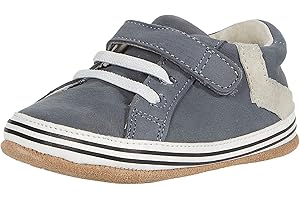 Robeez Baby Boys and Unisex First Kicks Slip Resistant Shoes & Sneakers for Infant and Toddler