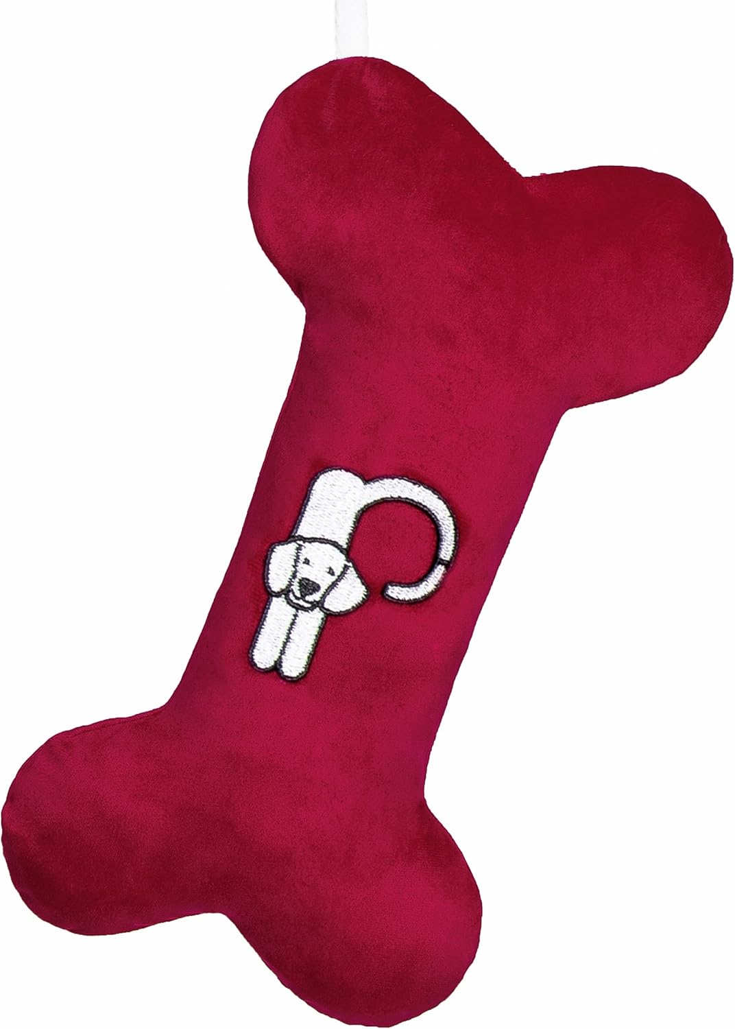 Stockings & Holders - Beyond Your Thoughts Personalized Monogram Initial Embroidery Pet Dog Christmas Stockings Durable Ornament Bag for Family Decorations Letter P