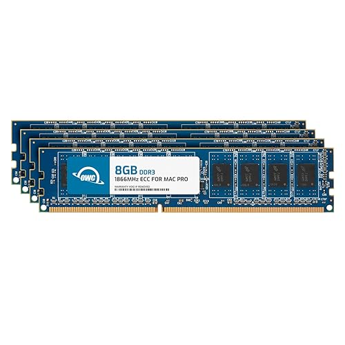OWC 32GB (4x8GB) DDR3 ECC Unbuffered CL13 PC3-14900 1866MHz SDRAM