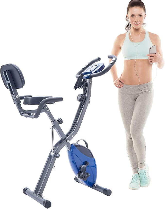 exercise bike with arm bands