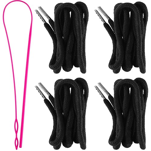 Drawstring Cords Replacement Drawstrings with Easy Threader for Sweatpants  Shorts Pants Jackets Coats (Black) in Oman Whizz Cords