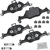 Bendix Premium SBC2060 Ceramic Front Brake Pads for select BMW 430i, 430i Gran Coupe, 430i xDrive, 530e, 530i, 540d, 540i, i4, X5, X6