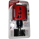 Freud-Diablo 3-inch Bi-Metal Hole Saw System with Snap-Lock Plus Mandrel &amp; Pilot Bit Included - High Performance Cutting - Perfect for Wood, Metal, Plastic - DHS3000AR