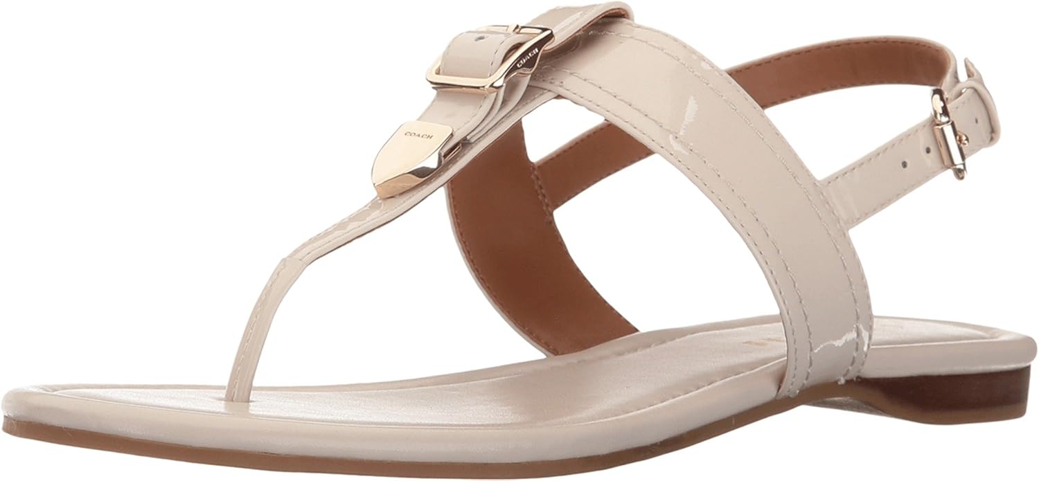 coach cassidy t strap sandal