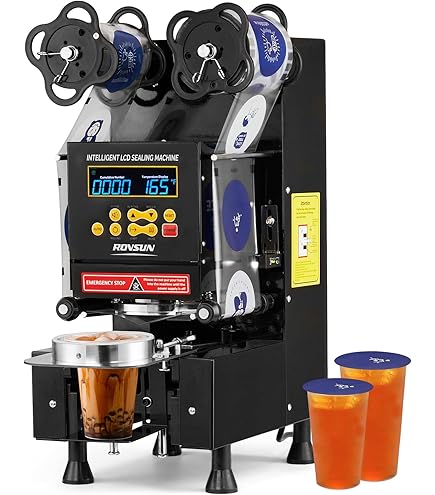 通電確認済 AUTU SEALING MACHINE シーリング マシン Amazon.com: 95MM PP cup sealing machine 95MM pp cup sealer (white