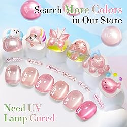 Double Rhythm Jelly Glass Cat Eye Gel Polish with