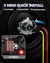 Marsauto H4 Bulbs, 800% Super Bright H4 Light
