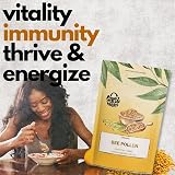 Earths Basket Organic Raw Bee Pollen Granules 75g - Spanish & Ethical view 4