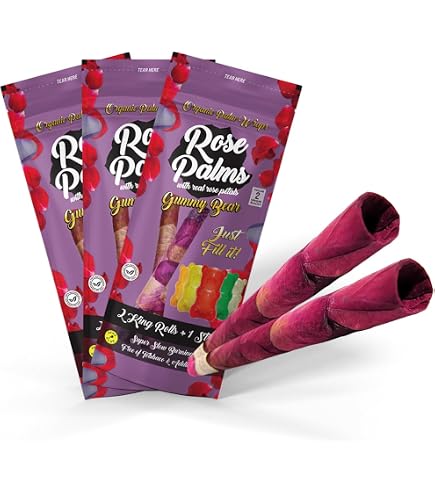 Amazon.com: Billionaire Rose Petal Wraps - Organic, Tobacco-Free
