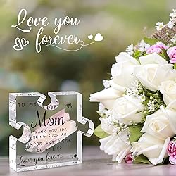 LukieJac Gifts for Mom from Daughter Son - Best Mom