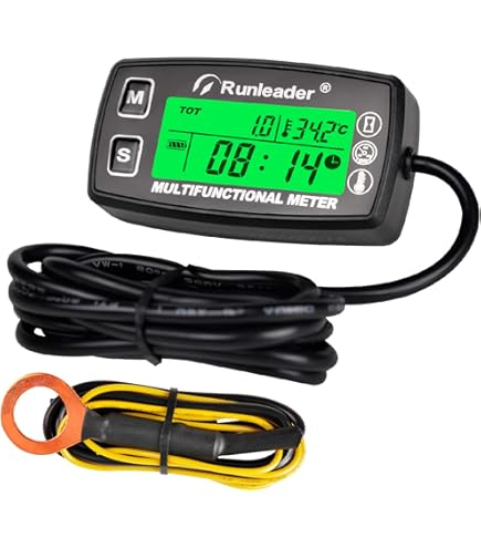 Amazon.com: Hardline Products USA Hour Meter (Re-Settable