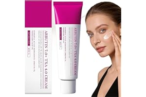 1/2 Jar Arbutin 7% + Tranexamic Acid 4% Cream - 50g Lightweight Brightening Moisturizer To Help Reduce The Look Of Dark Spots