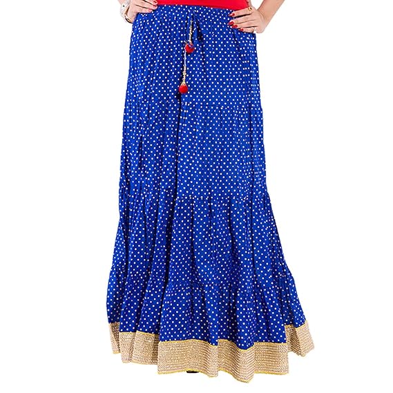 Women's Printed Cotton Skirt