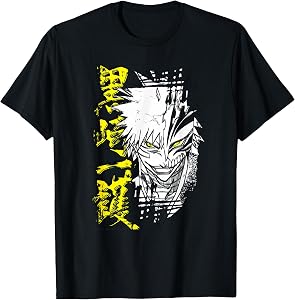 Bleach Ichigo Hollow Outline Sketch Anime T-Shirt