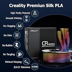 CREALITY Silk Rainbow PLA Filament 1.75mm Dual