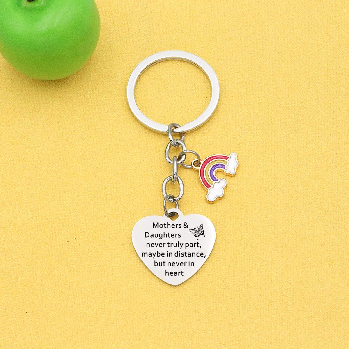JMIMO 70th Birthday Gifts for Women Men Funny Sweet 70th Birthday Keyring Idea for Her Him As A Joke Celebration Best 70 Years Old Present - Image 3
