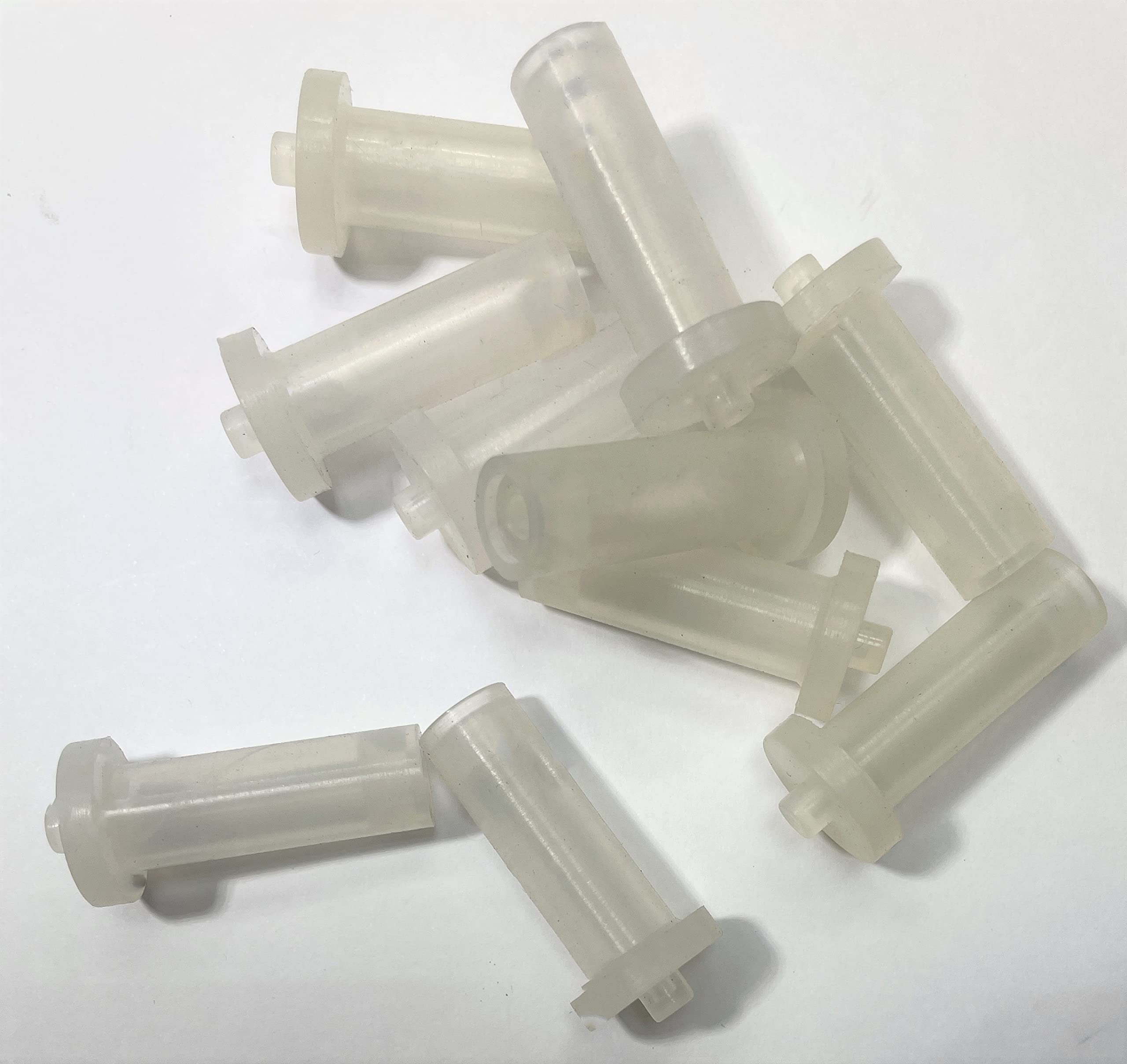 dexierp Protection Force Easy Cap For OD 6.5mm 1/4 Inch (Pack of 15) Ribp Tube Expanded Tube Openning Long Tube Pipe Post End Cover Screw Thread Protectors Elastic Rubber