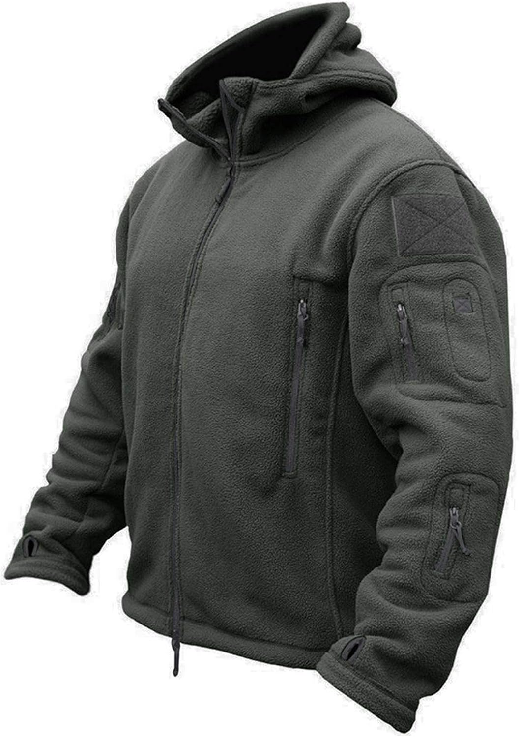 black tactical fleece