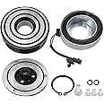 Saihisday AC Compressor Clutch Replacement Compressor Clutch Coil Assembly Kit Compatible with Nissan Maxima Nissan Murano Nissan Quest Nissan Pathfinder 3.5L