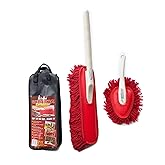 The Original California Car Duster Detailing Kit with Plastic Handle, Model Number: 62445 , Red