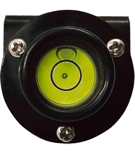 Aluminum Builders Grade Rod Snap-On Bubble Level – Green Leveling Tool For Upright Rod Positioning, Compatible With Leica, Topcon, Seco & More