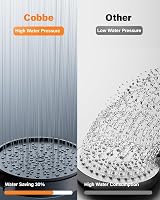 Cobbe Hard Water Filter Shower Head 6 Modes 20-Stage Filtration Black view 5